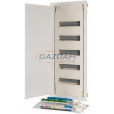 EATON 302410 Süllyesztett kiselosztó, IP30, 5sor 60TE, feszítőrugós, lapos ajtó villanyszerelés