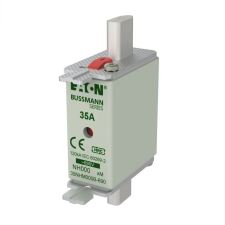  EATON 35NHM000B-690 NH biztosíték betét aM 690V 35A 000 kettős jelző villanyszerelés