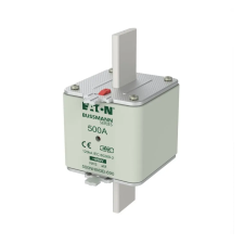  EATON 500NHM3B-690 NH biztosíték betét aM 690V 500A 3 kettős jelző villanyszerelés