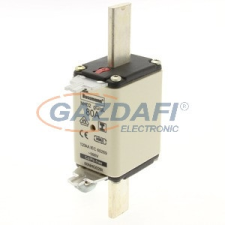 EATON 80NHG02BI NH-betét 80A, DIN 02 méret, 500V AC, gG, szig.fül villanyszerelés