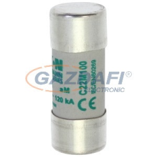 EATON C22M125 Hengeres betét 22x58mm, 400V AC, aM villanyszerelés