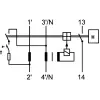 EATON EATON 170141 FBHMV-80/2/1-S/A Áram-védőegység 2pól. (AZ-hez)