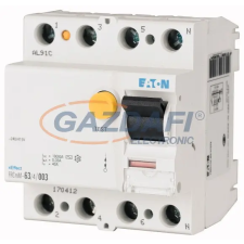 EATON EATON 170326 FRCMM-40/4/03-S Áram-védőkapcsoló 10kA 4pól. villanyszerelés