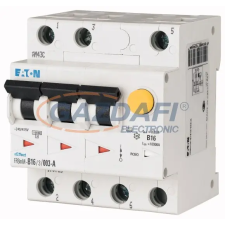 EATON EATON 170779 FRBMM-D25/3/003-A Áram-védőkapcsoló 10kA 3pól. villanyszerelés