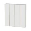 EATON EATON 172987 CWIZ-04/31 Rockers, neutral, gloss finish, 4-fold, Pure white
