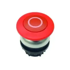 EATON EATON 216720 M22-DP-R-X0 Gombafejű nyomógomb, piros villanyszerelés