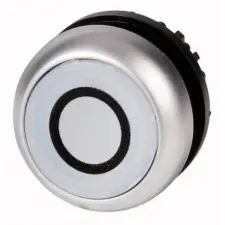 EATON EATON 216940 M22-DL-W-X0 Világító nyomógomb, lapos, fehér villanyszerelés