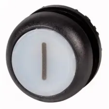 EATON EATON 216943 M22S-DL-W-X1 Világító nyomógomb, lapos, fehér villanyszerelés