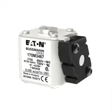 Eaton Electric Gmbh Eaton biztosíték 315a 690v 1*bkn/50 ar uc, -170m3467 villanyszerelés