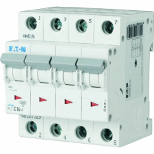 Eaton Electric Gmbh Eaton kismegszakító, 10ka négy pólusú, pl7-b63/4-165164 villanyszerelés