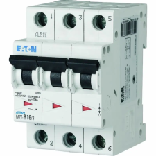Eaton Electric Gmbh Eaton kismegszakító, 15ka három pólus, fazt-d32/3-142499 villanyszerelés