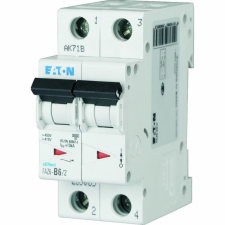Eaton Electric Gmbh Eaton kismegszakító, 6ka két pólusú, faz6-c63/2-239109 villanyszerelés