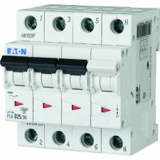 Eaton Electric Gmbh Kismegszakító 3P+N B 25A 6kA PL6-C25/3N (106912) villanyszerelés