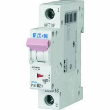 Eaton Electric Gmbh PL6-C1/1 Kismegszakító, 6kA 1 pólus 164754 Eaton villanyszerelés