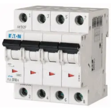EATON PL6-C10/4 kismegszakító 4P 10A C 6kA (166515) - dl1 villanyszerelés