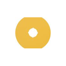 EATON Y7-216464 átmérő: 90mm/ üres VÉSZ-KI tábla (216464) villanyszerelés