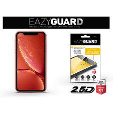 Eazyguard Apple iPhone XR/iPhone 11 gyémántüveg képernyővédő fólia - Diamond Glass 2.5D Fullcover - fekete mobiltelefon kellék