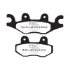 EBC BRAKES EBC FA484TT fékbetét szett (1 tárcsához) EBC Brakes Fékrendszer és alkatrészei Fékbetétek, fékpofák és féktárcsák Tárcsafékbetétek