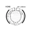 EBC BRAKES EBC H346 fékpofák (1 garnitúra) EBC Brakes Futómű és fék alkatrészek Fékpofák (dobfék)