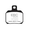 EBC BRAKES EBC SFA266HH robogó fékbetét szett (1 tárcsához) EBC Brakes Futómű és fék alkatrészek Fékbetétek (tárcsafék)