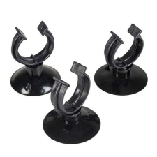 EBI AQUA DELLA Fekete tapadókorongok tartóval 3db 16/22 mm halfelszerelések