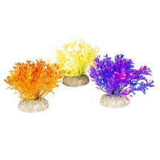  EBI AQUA DELLA  Műnövény GLOSSO 9cm 1db narancssárga, sárga vagy kék akvárium dekoráció