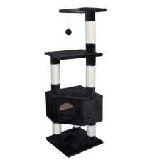 EBI CLASSIC LOONAA 40x40x135cm -9cm black macskabútor