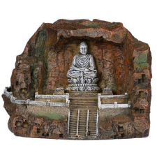 EBI Dekoráció akváriumba BUDDHA a barlangban 20x15x15cm akvárium dekoráció