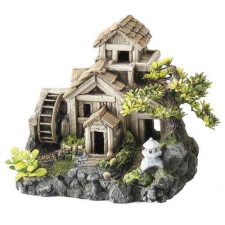  EBI Dekoráció akváriumba - levelőztetö vizimalom 23x16,5x20cm akvárium dekoráció