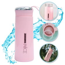 eCarla Fémes vizes palack fogantyúval 400ml termosz