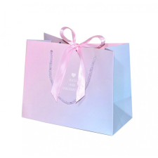 eCarla Prémium ajándéktáska - Rózsaszín (18 x 16) ajándéktasak