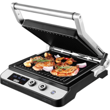 ECG KG 1000 gourmet kontaktgrill KG1000 2 független termosztáttal grillsütő