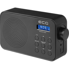 ECG R 105 FM LCD kijelzős rádió 30 programozható adó, ébresztés, elem/hálózat ébresztőóra