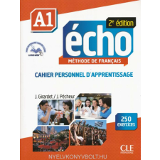 ÉCHO 2E A1 CAHIER+CD nyelvkönyv, szótár