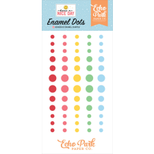 Echo Park Have A Nice Day Díszítőelem Enamel Dots (1 csomag) dekorációs kellék
