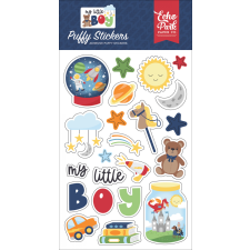 Echo Park My Little Boy Pufi matrica Puffy Stickers (1 ív) matrica
