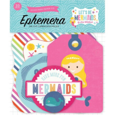 Echo Park Papírmotívum / Kivágat , Let's Be Mermaids / Ephemera (1 csomag) matrica