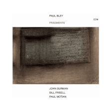 ECM Paul Bley, John Surman, Bill Frisell, Paul Motian - Fragments (CD) jazz