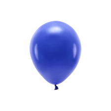Eco Balloons 26cm pasztell, sötétkék (1 db / 10 db.) party kellék