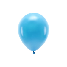 Eco Balloons 26cm pasztell, türkiz (1 db / 100 db.) party kellék