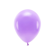 Eco Lufi 30 cm Pasztell levendula lila (100 db) party kellék