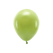 Eco Lufi 30 cm Pasztell olivazöld (10 db) party kellék