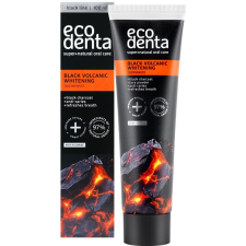 Ecodenta Fehérítő fogkrém szénnel és vulkáni ásványokkal 100 ml Ecodenta fogkrém