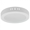Ecolight Felületre szerelhető mennyezeti LED panel lámpa 24W 2640lm 4000K semleges fehér 120° kerek fehér Downlight Ecolight