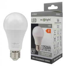 Ecolight LED izzó A60 E27 15W 1350lm 4000K semleges Ecolight izzó