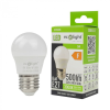 Ecolight LED izzó gömb alakú P45 E27 5W 450lm 3000K melegfényű ökofény