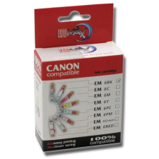 ECOMAX ECOMAX Tintapatron BCI-6BK - EM6BK nyomtatópatron & toner
