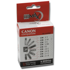 ECOMAX EM3M Magenta (Canon BCI-3M) (For Use) nyomtatópatron & toner
