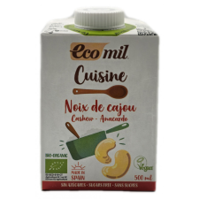 Ecomil BIO Kesudió tejszín cukormentes 500ml Ecomil konyhai főzőalap reform élelmiszer