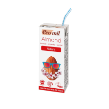 Ecomil bio mandulaital hozzáadott édesítő nélkül 200 ml reform élelmiszer